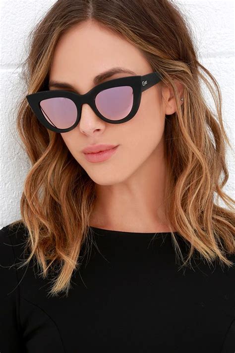 quay kitti pink chanel|Quay Australia KITTI SUNGLASSES IN PALE PINK .